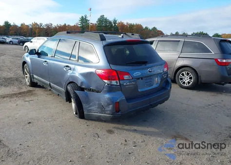 2014 Subaru Outback 2.5I Premium from USA, damaged, VIN 4S4BRBDC5E3317465